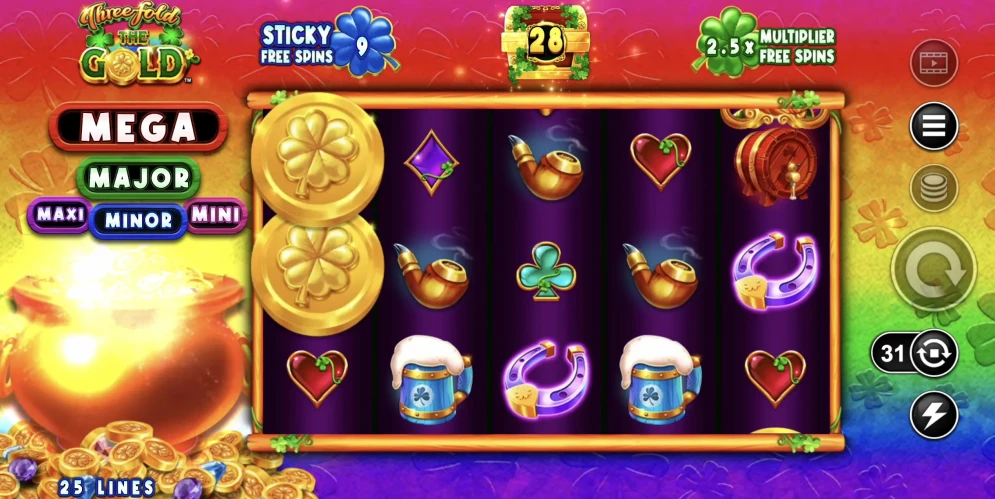 Threefold the Gold